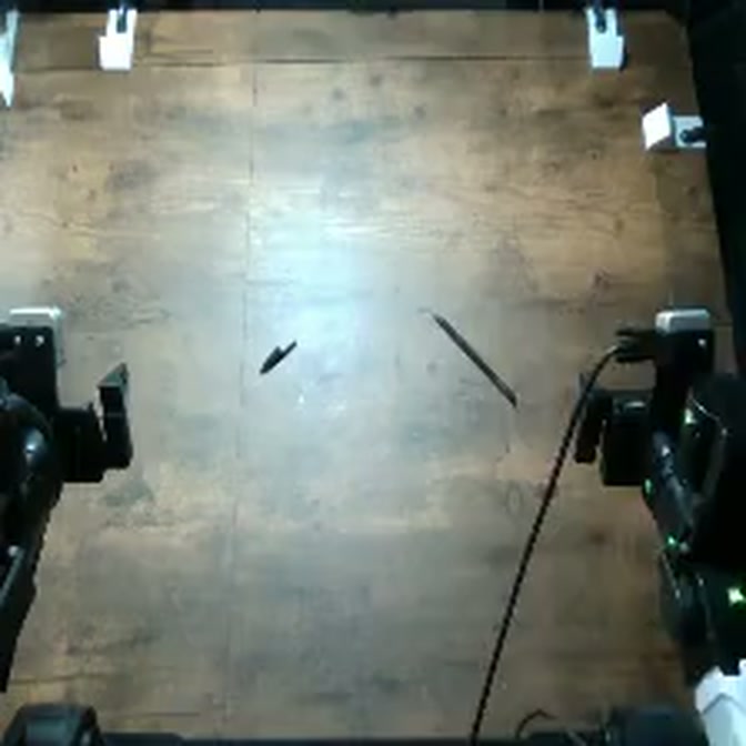Cap Pen: initial top-camera view